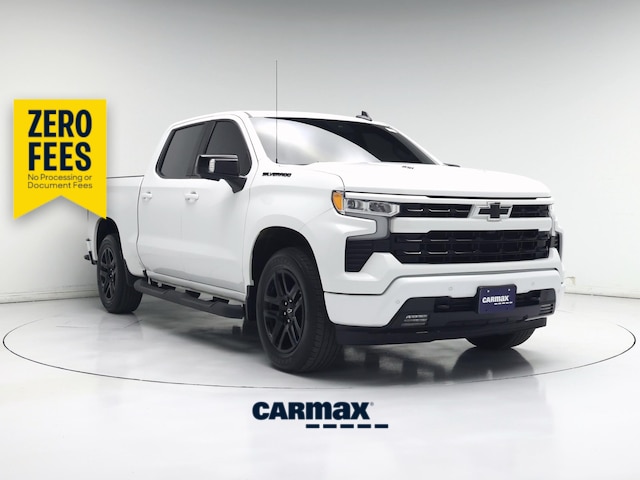 White 2024 Chevrolet Silverado 1500 Pickup Truck Four-Wheel Drive Automatic