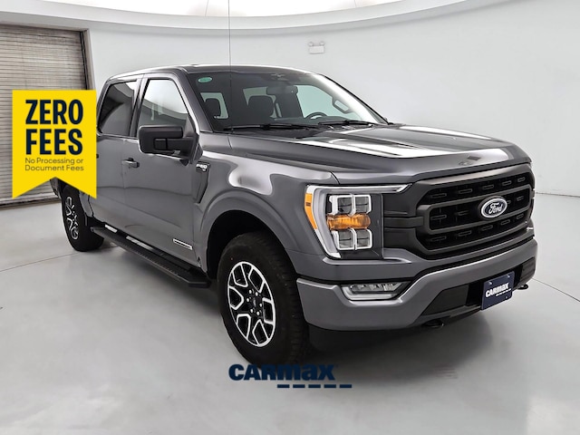 Gray 2023 Ford F-150 XLT SuperCrew 4WD Pickup Truck Four-Wheel Drive Automatic