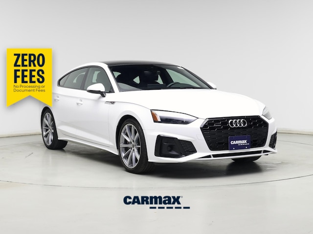 White 2025 Audi A5 Sportback quattro Premium S Line 45 TFSI Sedan All-Wheel Drive Automatic