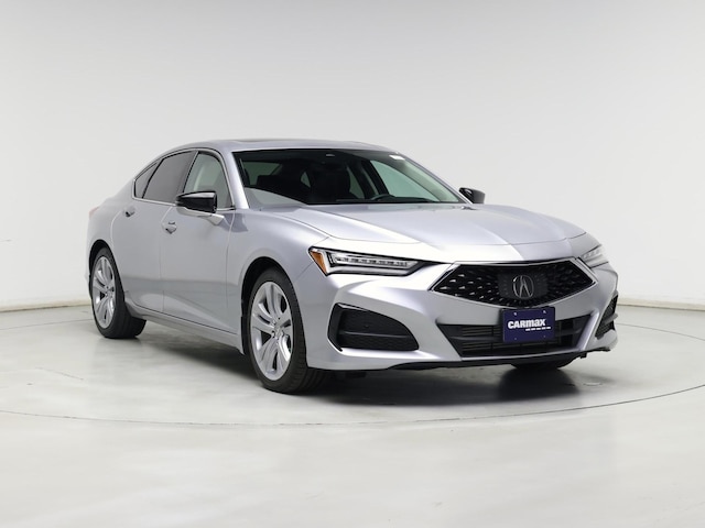 Silver 2022 Acura TLX FWD with Technology Package Sedan Front-Wheel Drive Automatic