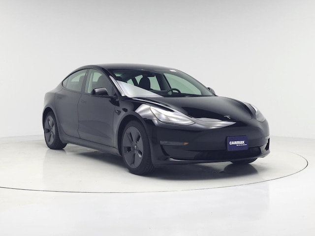 Black 2023 Tesla Model 3 RWD Sedan Rear-Wheel Drive Automatic