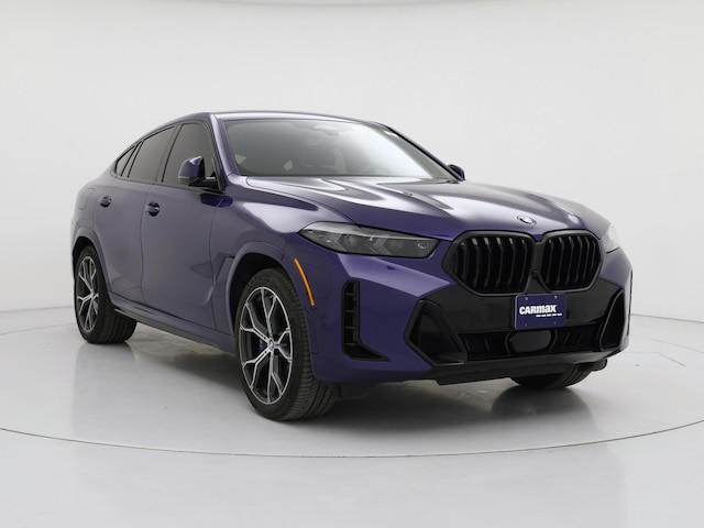Blue 2024 BMW X6 xDrive40i AWD SUV / Crossover All-Wheel Drive Automatic