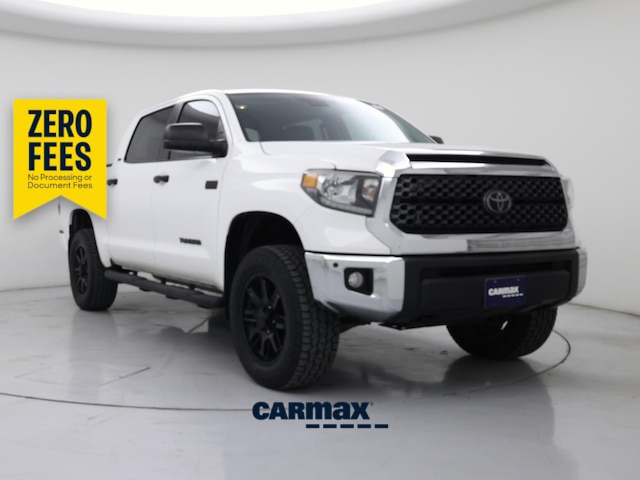 White 2021 Toyota Tundra Pickup Truck Four-Wheel Drive Automatic