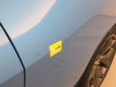 Rear Panel Driver Side Cosmetic Imperfection