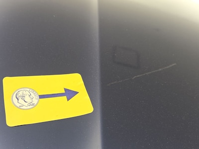 Hood Front Cosmetic Imperfection
