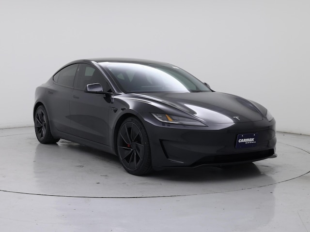 Gray 2024 Tesla Model 3 Performance AWD Sedan All-Wheel Drive Automatic