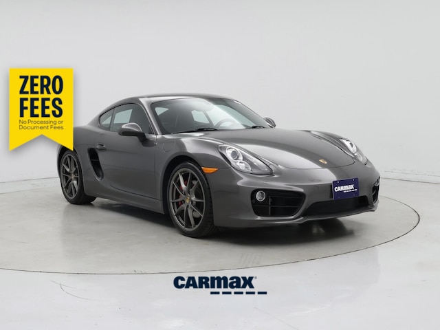 Gray 2016 Porsche Cayman S Coupe Rear-Wheel Drive Automatic
