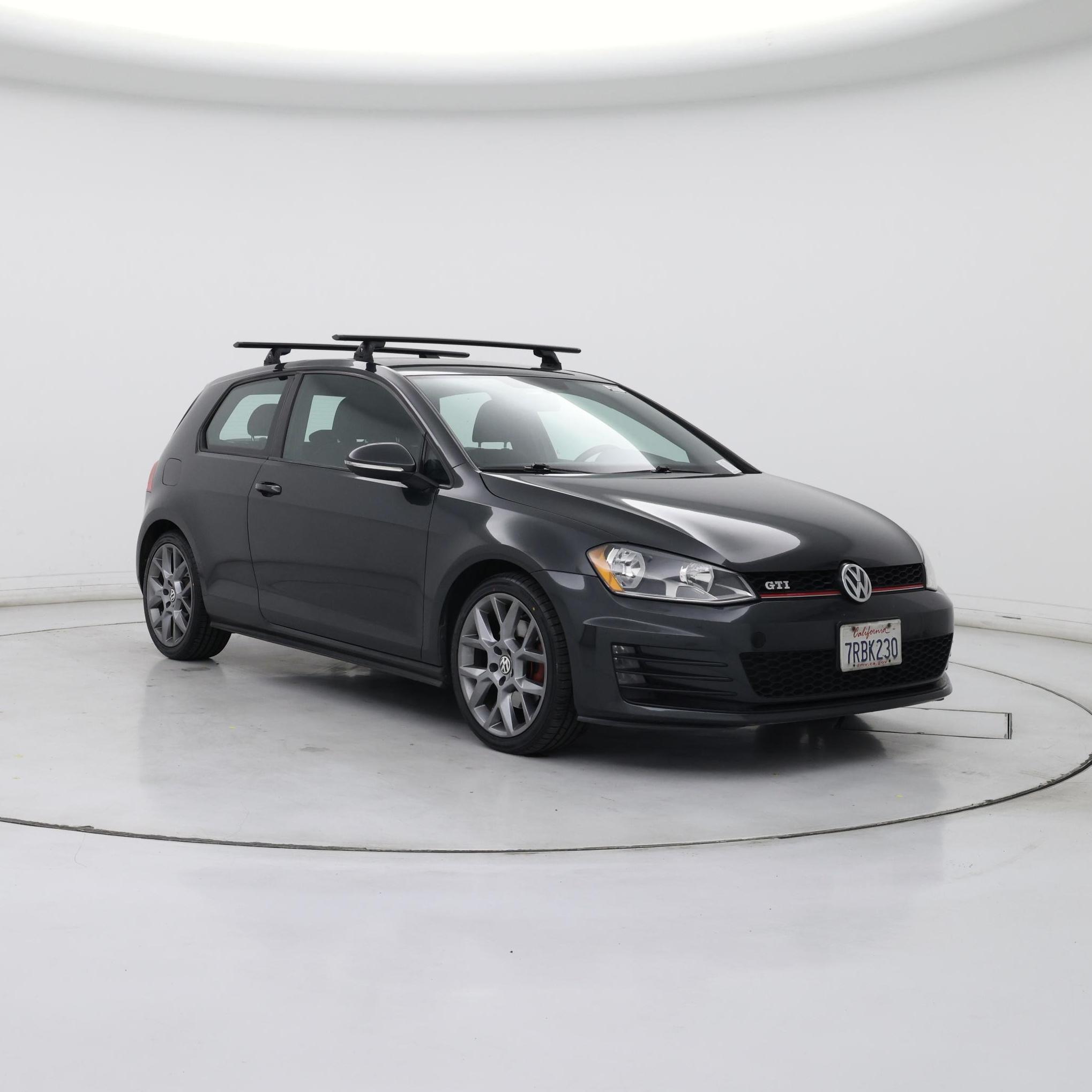Gray 2016 Volkswagen Golf GTI 2.0T S 2-Door FWD Hatchback Front-Wheel Drive Manual