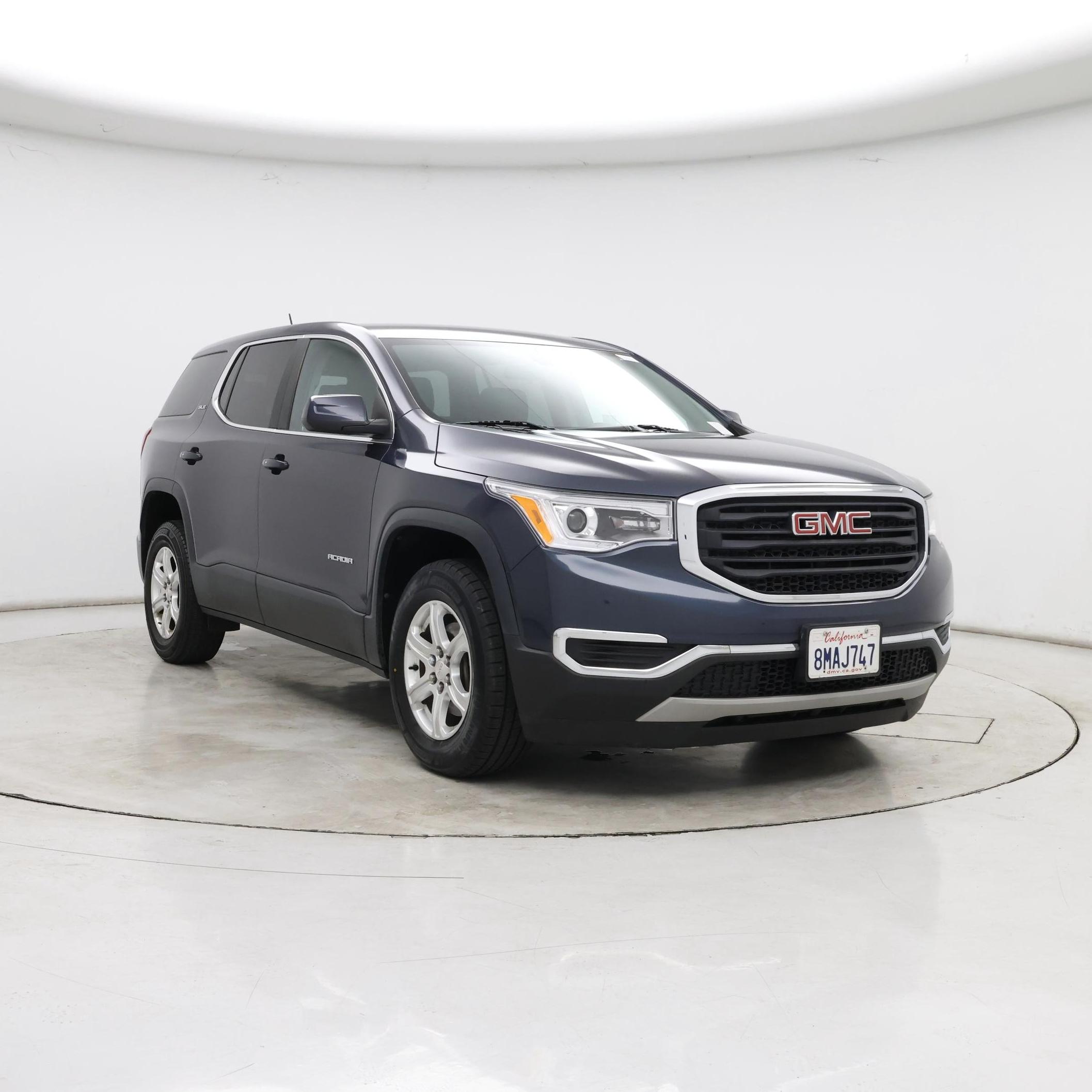 Blue 2019 GMC Acadia SUV / Crossover Front-Wheel Drive Automatic