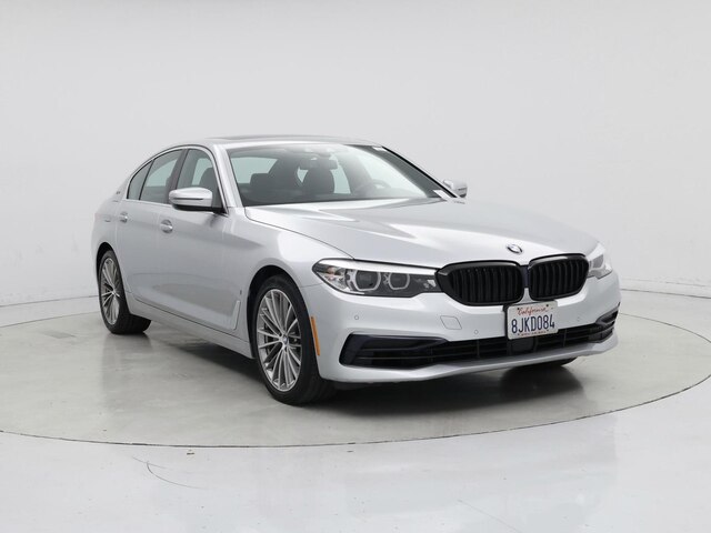 Silver 2019 BMW 5 Series 530e iPerformance Sedan RWD Sedan Rear-Wheel Drive Automatic