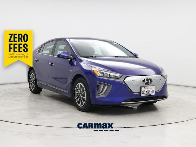 Blue 2020 Hyundai Ioniq Electric Hatchback Front-Wheel Drive Automatic