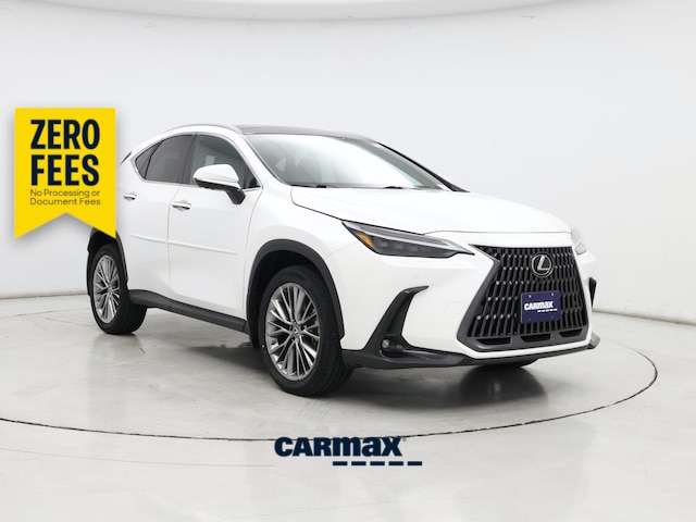 White 2022 Lexus NX Hybrid 350h Luxury AWD SUV / Crossover All-Wheel Drive Automatic