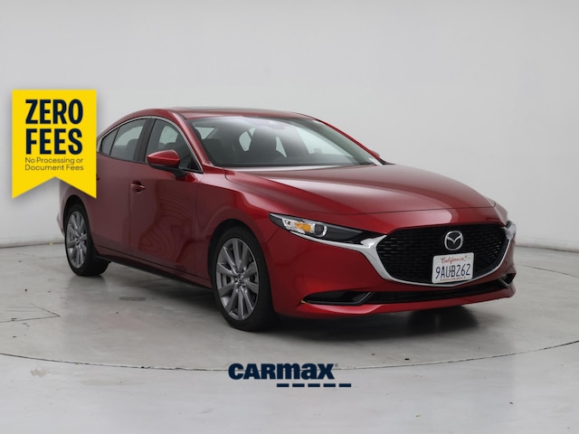 Red 2022 Mazda MAZDA3 Preferred Sedan FWD Sedan Front-Wheel Drive Automatic