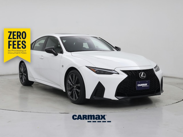 White 2025 Lexus IS 350 F Sport RWD Sedan Rear-Wheel Drive Automatic
