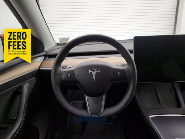 Red 2023 Tesla Model Y SUV / Crossover All-Wheel Drive Automatic