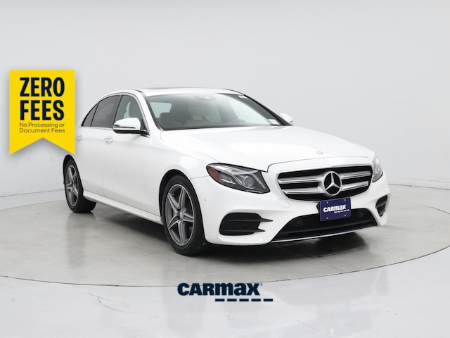 White 2017 Mercedes-Benz E-Class Sedan Rear-Wheel Drive Automatic