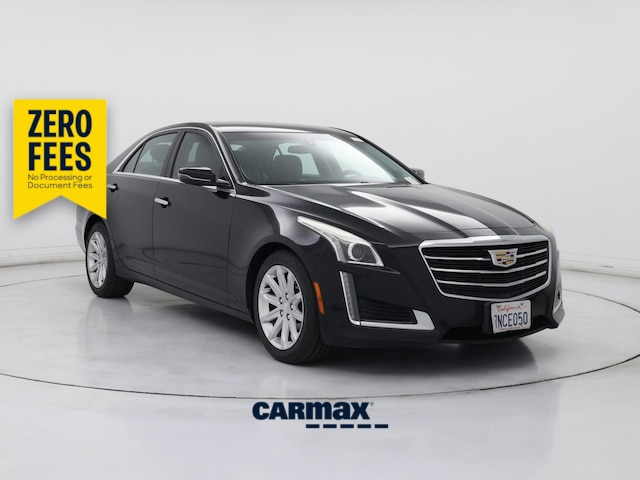 Black 2015 Cadillac CTS 2.0T RWD Sedan Rear-Wheel Drive Automatic