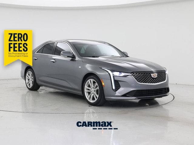 Silver 2020 Cadillac CT4 Luxury RWD Sedan Rear-Wheel Drive Automatic