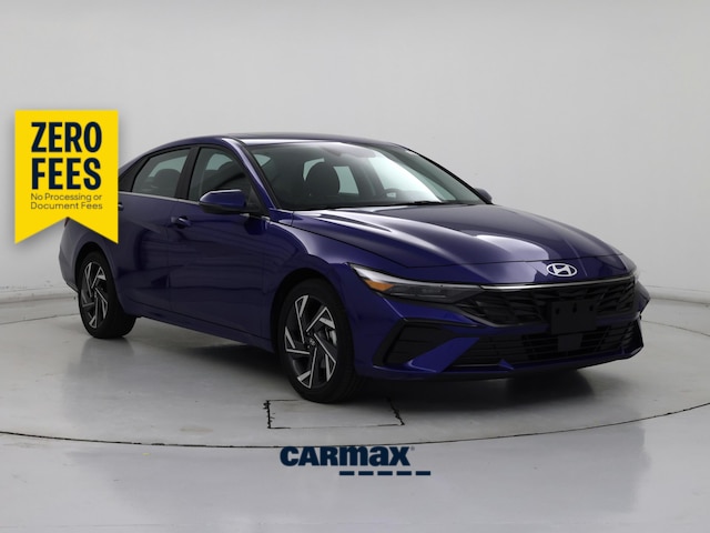 Blue 2025 Hyundai Elantra Hybrid Limited FWD Sedan Front-Wheel Drive Automatic