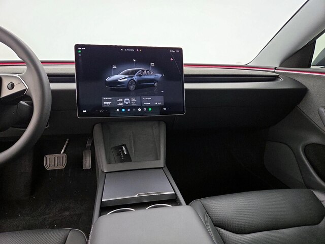 Gray 2025 Tesla Model 3 Long Range RWD Sedan Rear-Wheel Drive Automatic