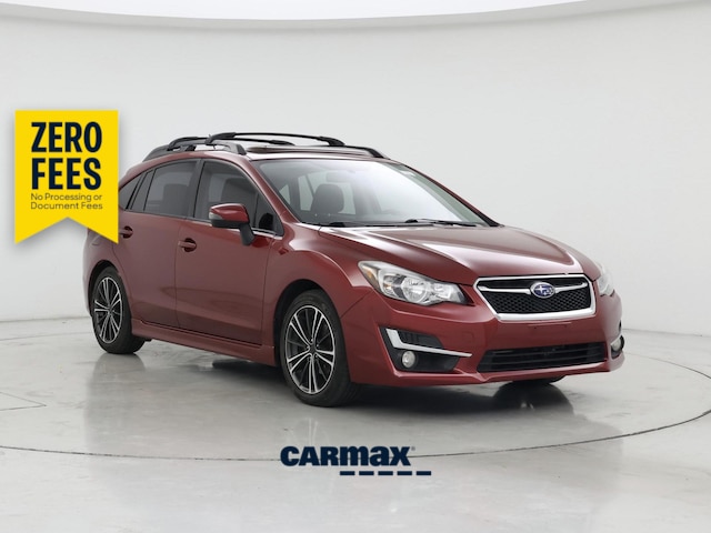 Red 2016 Subaru Impreza 2.0i Sport Premium Hatchback AWD Hatchback All-Wheel Drive Automatic