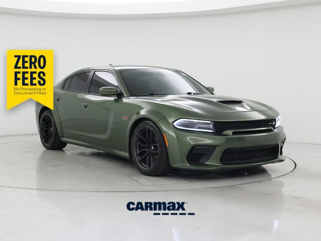 Green 2020 Dodge Charger Scat Pack Widebody RWD Sedan Rear-Wheel Drive Automatic