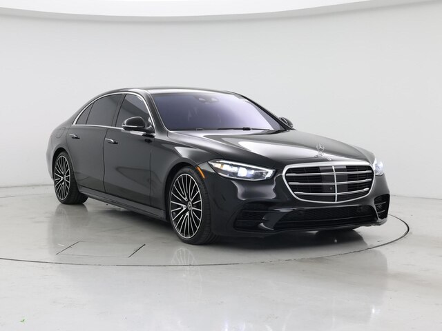 Black 2022 Mercedes-Benz S-Class S 580 4MATIC AWD Sedan All-Wheel Drive Automatic
