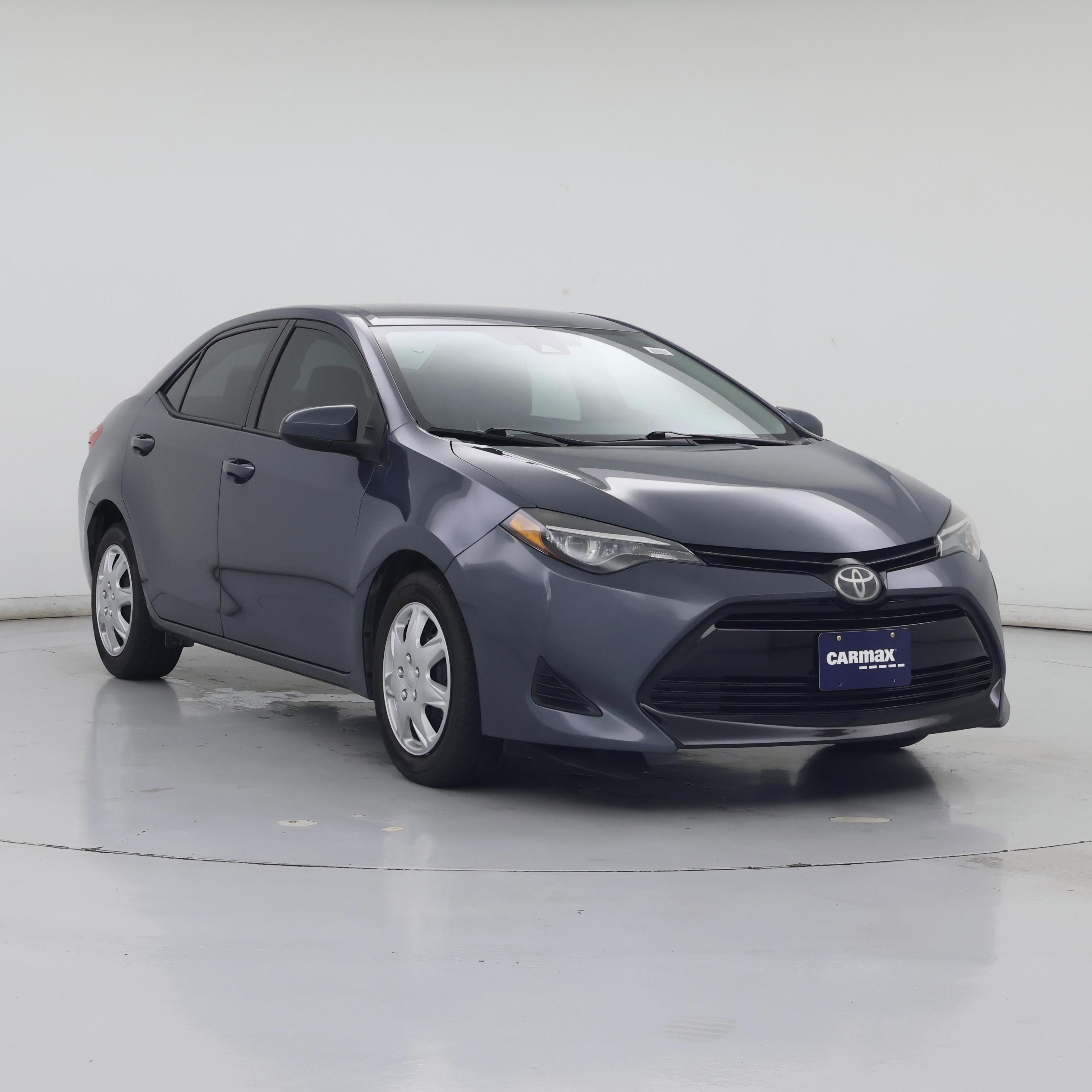 Gray 2019 Toyota Corolla Sedan Front-Wheel Drive Automatic