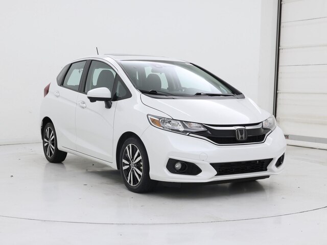 White 2019 Honda Fit EX FWD Hatchback Front-Wheel Drive Automatic