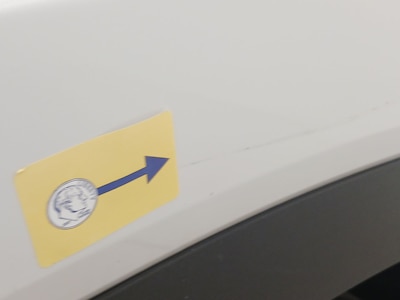 Rear Panel Driver Side Cosmetic Imperfection