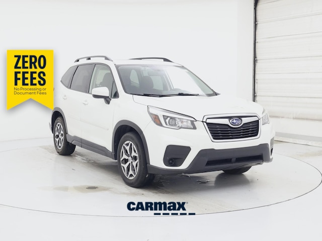 White 2019 Subaru Forester 2.5i Premium AWD SUV / Crossover All-Wheel Drive Automatic