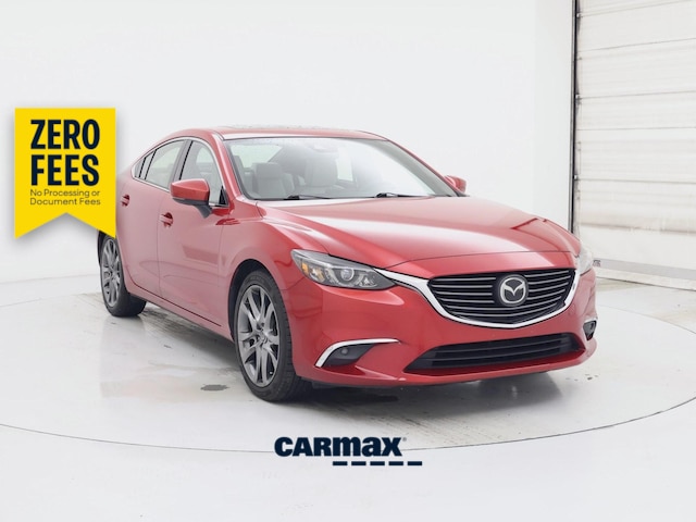 Red 2017 Mazda MAZDA6 Grand Touring Sedan FWD Sedan Front-Wheel Drive Automatic