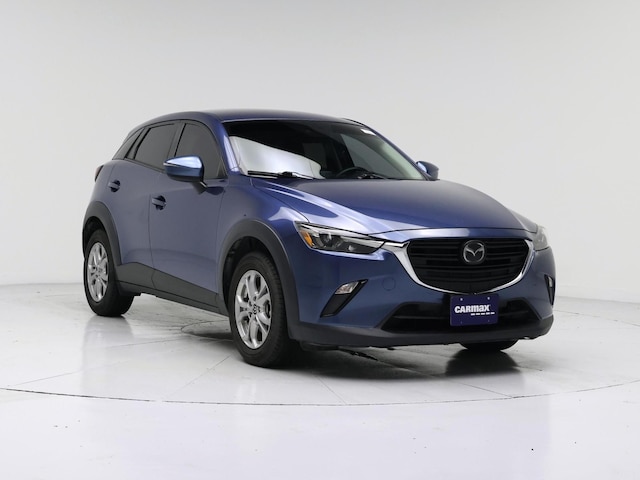 Blue 2021 Mazda CX-3 Sport FWD SUV / Crossover Front-Wheel Drive Automatic