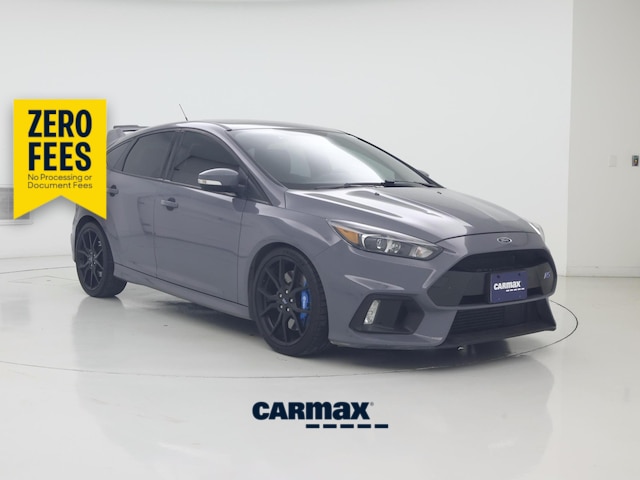 Gray 2017 Ford Focus RS Hatchback Hatchback All-Wheel Drive Manual
