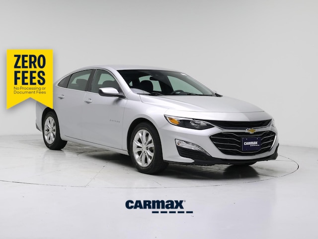 Silver 2022 Chevrolet Malibu Sedan Front-Wheel Drive Automatic