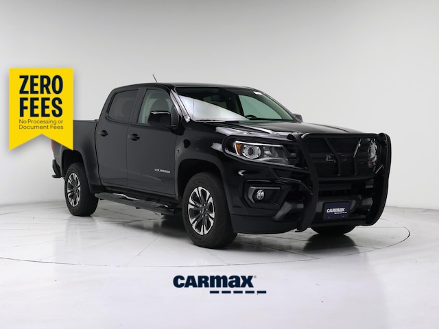 Black 2022 Chevrolet Colorado Pickup Truck Four-Wheel Drive Automatic