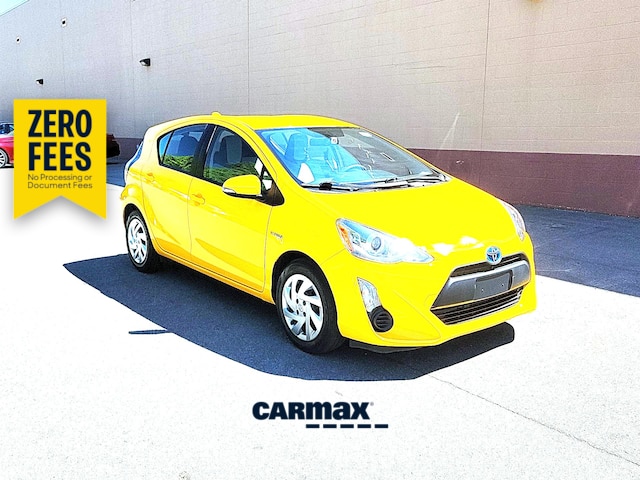 Yellow 2015 Toyota Prius c Hatchback Front-Wheel Drive Automatic