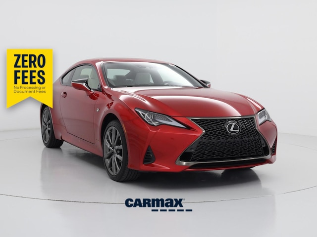Red 2021 Lexus RC Coupe All-Wheel Drive Automatic