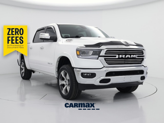 White 2020 RAM 1500 Pickup Truck Four-Wheel Drive Automatic