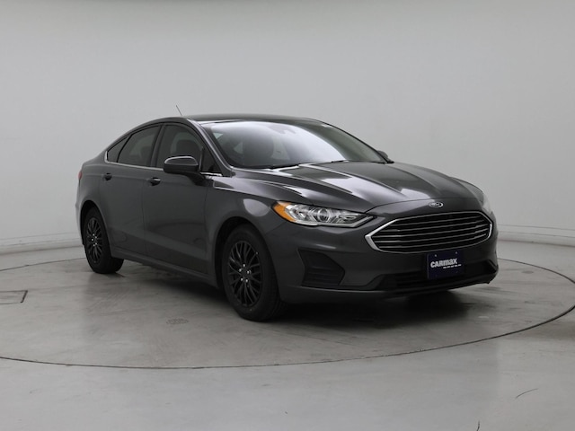 Gray 2019 Ford Fusion S Sedan Front-Wheel Drive Automatic