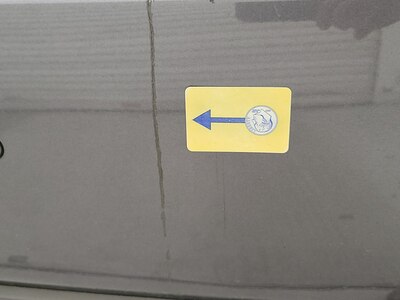 Bumper Rear Cosmetic Imperfection
