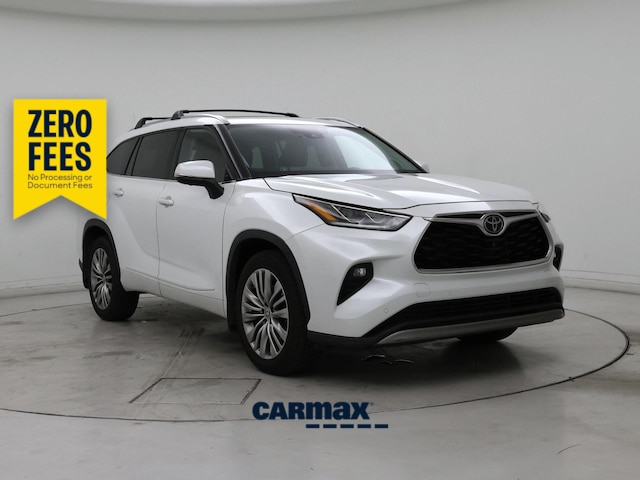 White 2023 Toyota Highlander Platinum AWD SUV / Crossover All-Wheel Drive Automatic