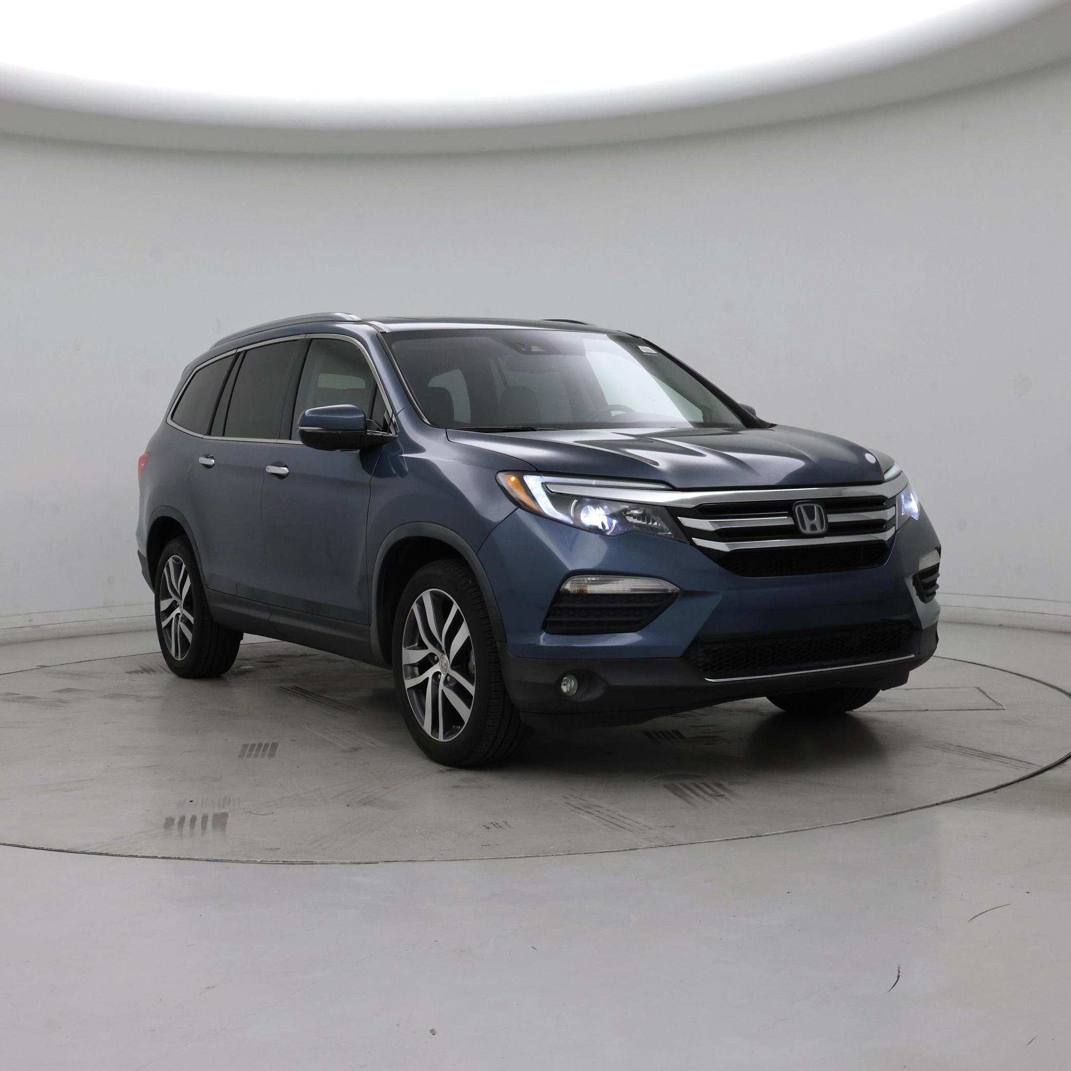 Blue 2017 Honda Pilot SUV / Crossover All-Wheel Drive Automatic