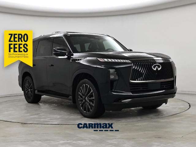 Black 2025 INFINITI QX80 Autograph 4WD SUV / Crossover All-Wheel Drive Automatic