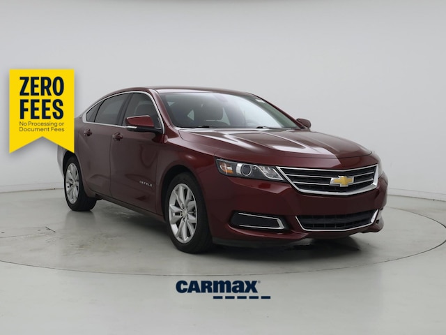 Red 2017 Chevrolet Impala LT FWD Sedan Front-Wheel Drive Automatic