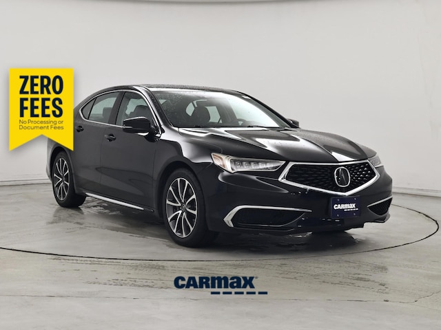 Black 2018 Acura TLX Sedan Front-Wheel Drive Automatic
