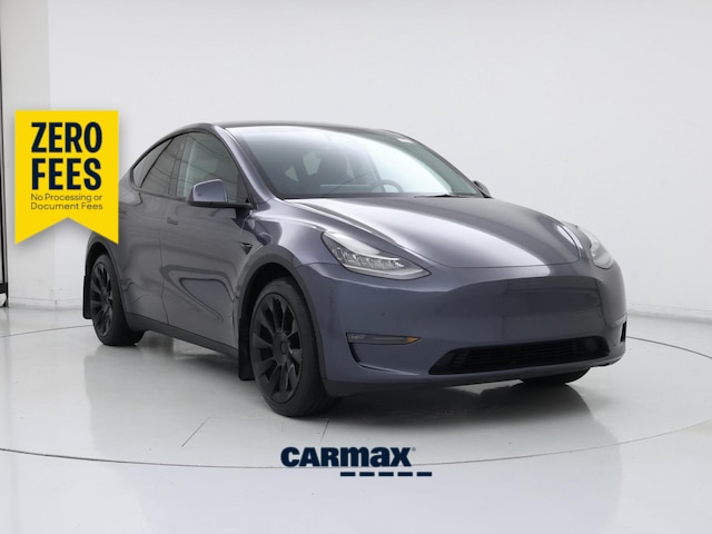 Gray 2023 Tesla Model Y Long Range AWD SUV / Crossover All-Wheel Drive Automatic
