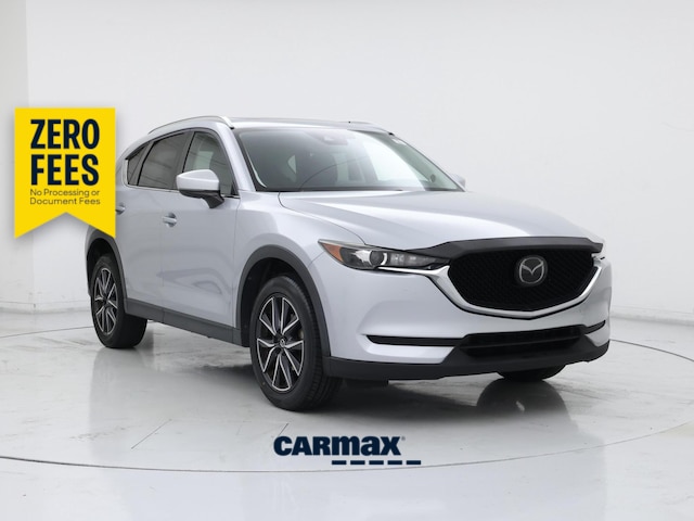 Silver 2018 Mazda CX-5 Touring FWD SUV / Crossover Front-Wheel Drive Automatic
