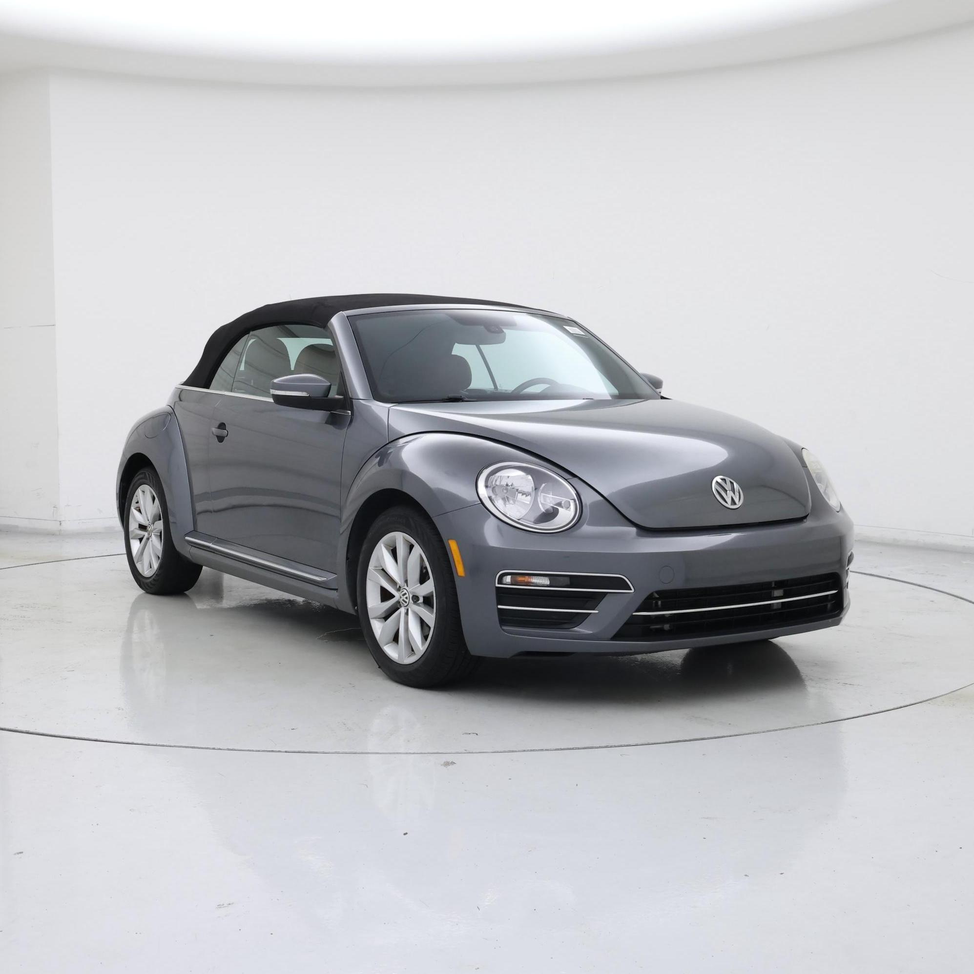 Gray 2017 Volkswagen Beetle Convertible Front-Wheel Drive Automatic