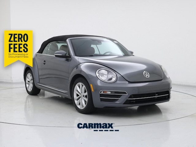 Gray 2017 Volkswagen Beetle Convertible Front-Wheel Drive Automatic